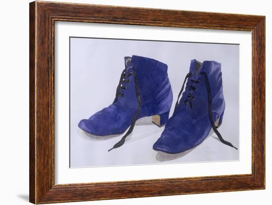 Blue Shoes, 1997-Alan Byrne-Framed Giclee Print