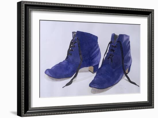 Blue Shoes, 1997-Alan Byrne-Framed Giclee Print