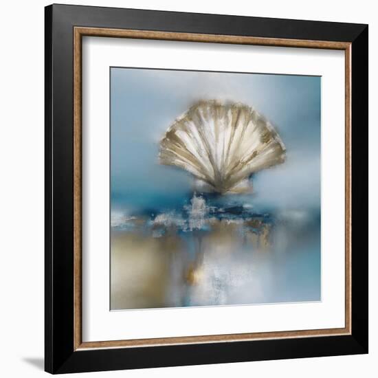 Blue Shores Clam-J^P^ Prior-Framed Art Print