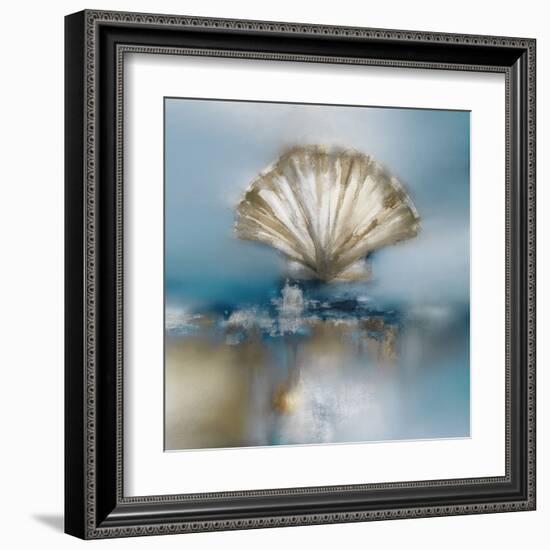 Blue Shores Clam-J^P^ Prior-Framed Art Print