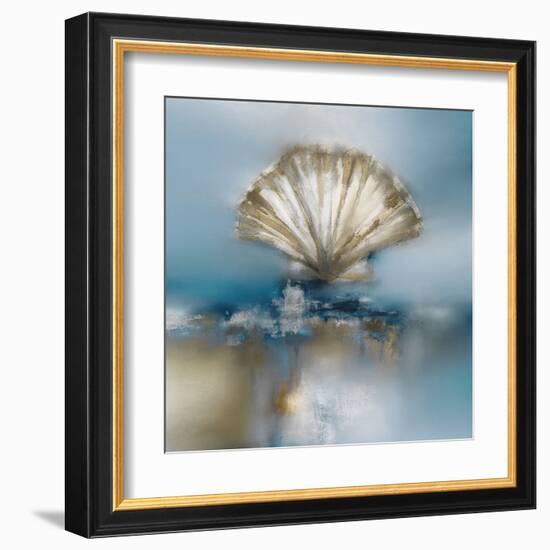 Blue Shores Clam-J^P^ Prior-Framed Art Print