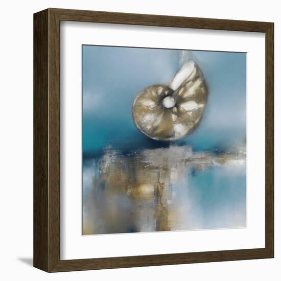 Blue Shores Nautilus-J^P^ Prior-Framed Art Print