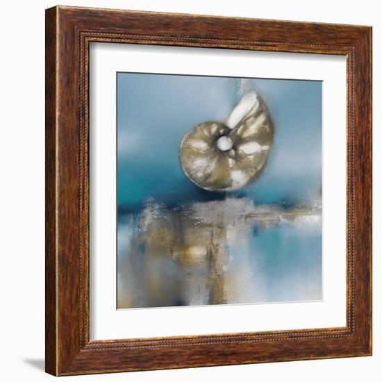 Blue Shores Nautilus-J^P^ Prior-Framed Art Print