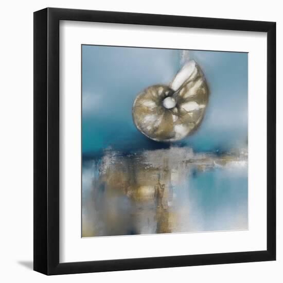 Blue Shores Nautilus-J^P^ Prior-Framed Art Print