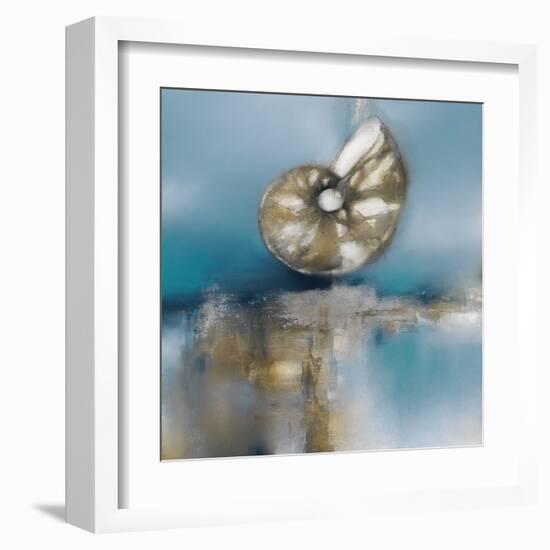 Blue Shores Nautilus-J^P^ Prior-Framed Art Print