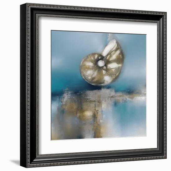 Blue Shores Nautilus-J^P^ Prior-Framed Art Print