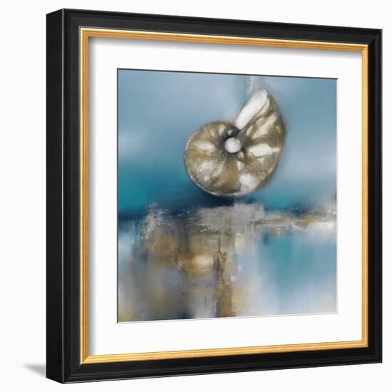 Blue Shores Nautilus-J^P^ Prior-Framed Art Print