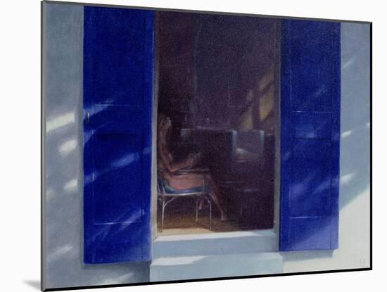 Blue Shutters, 1985-Lincoln Seligman-Mounted Giclee Print