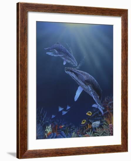 Blue Silence-Graeme Stevenson-Framed Giclee Print