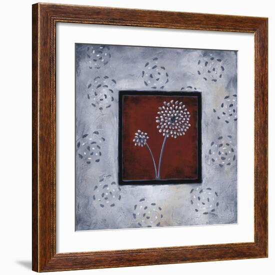 Blue Silhouette I-Krista Sewell-Framed Giclee Print