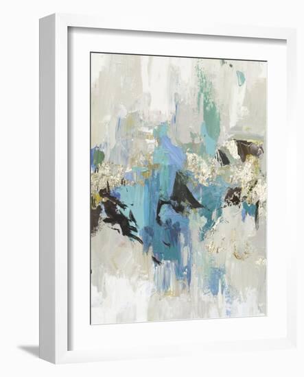 Blue Silver I-Tom Reeves-Framed Art Print