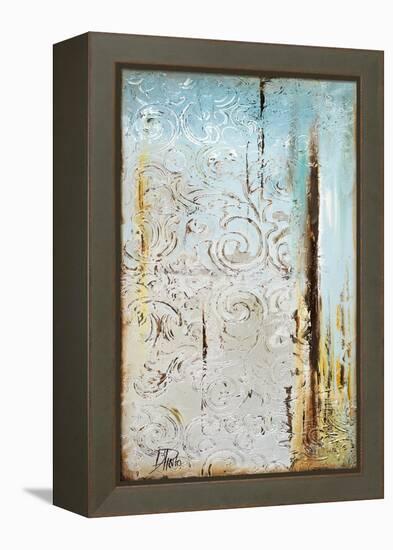 Blue Silver I-Patricia Pinto-Framed Stretched Canvas