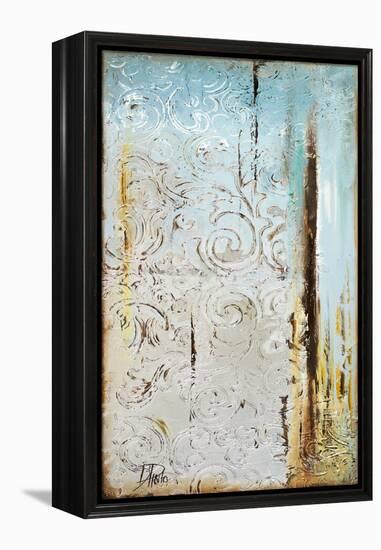 Blue Silver I-Patricia Pinto-Framed Stretched Canvas