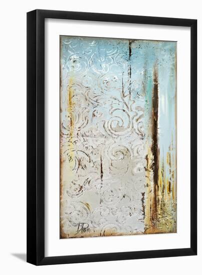 Blue Silver I-Patricia Pinto-Framed Art Print