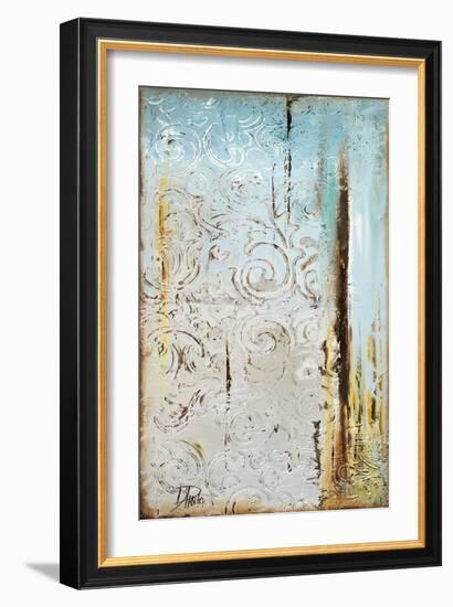 Blue Silver I-Patricia Pinto-Framed Art Print