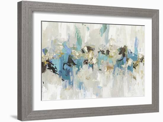 Blue Silver III-Tom Reeves-Framed Art Print