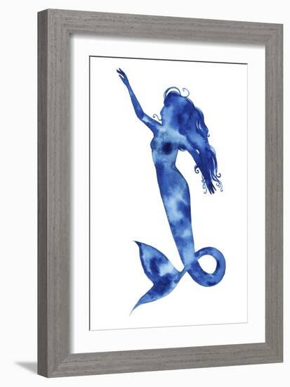 Blue Sirena I-null-Framed Art Print