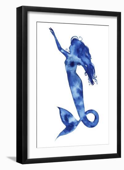 Blue Sirena I-null-Framed Art Print