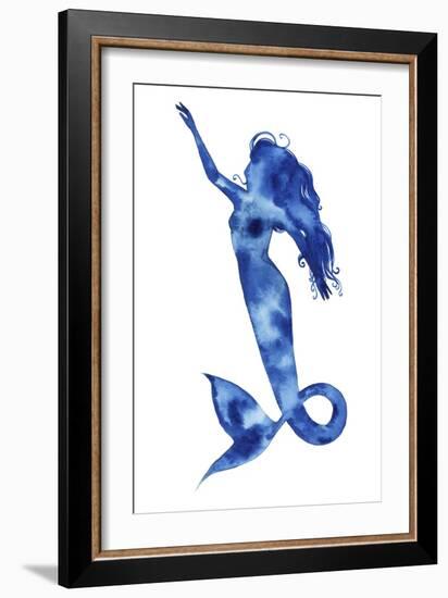 Blue Sirena I-null-Framed Art Print