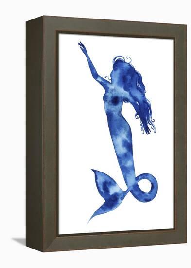 Blue Sirena I-null-Framed Stretched Canvas