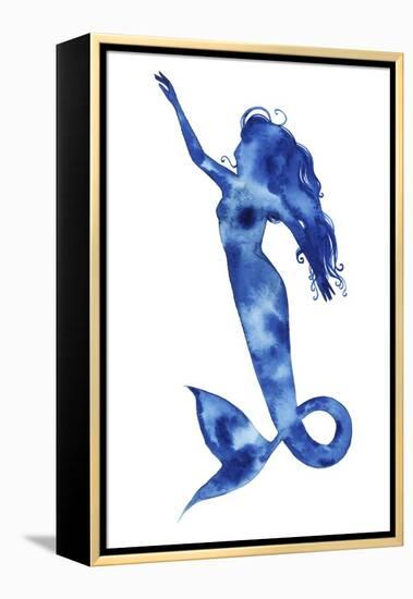 Blue Sirena I-null-Framed Stretched Canvas