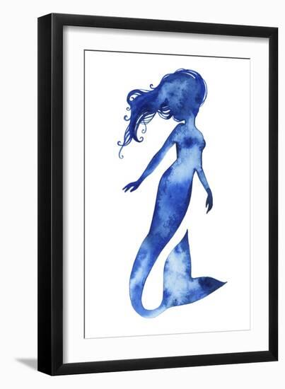 Blue Sirena II--Framed Art Print