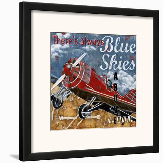 Blue Skies-Maria Donovan-Framed Art Print