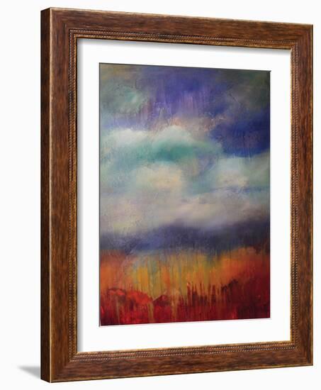 Blue Skies-Sokol Hohne-Framed Art Print