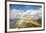 Blue sky and clouds on the rocky peaks of the Odle mountain range seen from Seceda, Val Gardena, Tr-Roberto Moiola-Framed Photographic Print