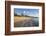 Blue Sky and Palm Trees Frame the Beach and the Caribbean Sea, Hawksbill Bay, Antigua-Roberto Moiola-Framed Photographic Print