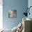 Blue Sky I Bottom-Kimberly Poloson-Mounted Art Print displayed on a wall