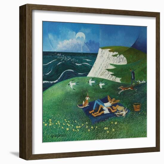 Blue Sky Thinking, 2013-Lisa Graa Jensen-Framed Giclee Print