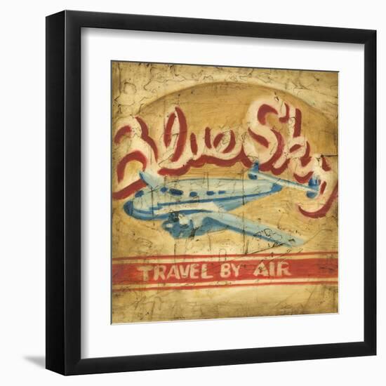 Blue Sky Travel-Ethan Harper-Framed Art Print