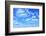 Blue Sky with Clouds, May Be Used as Background-Zoom-zoom-Framed Photographic Print