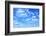 Blue Sky with Clouds, May Be Used as Background-Zoom-zoom-Framed Photographic Print