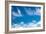 Blue Sky with Whispy Clouds-Mark Sunderland-Framed Photographic Print