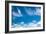 Blue Sky with Whispy Clouds-Mark Sunderland-Framed Photographic Print