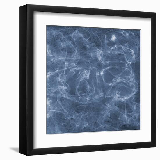 Blue Smoke 2-Sheldon Lewis-Framed Art Print