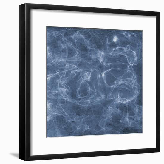 Blue Smoke 2-Sheldon Lewis-Framed Art Print
