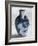 Blue Smoke-OnRei-Framed Art Print