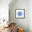 Blue Snowflake 1-Wendy Edelson-Framed Premier Image Canvas displayed on a wall