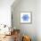 Blue Snowflake 1-Wendy Edelson-Framed Premier Image Canvas displayed on a wall