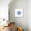 Blue Snowflake 2-Wendy Edelson-Framed Premier Image Canvas displayed on a wall