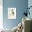 Blue Song Grosbeak-John James Audubon-Framed Art Print displayed on a wall
