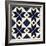 Blue Spanish tile, 2018-Andrew Watson-Framed Giclee Print