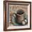 Blue Specialty Coffee II-Todd Williams-Framed Art Print