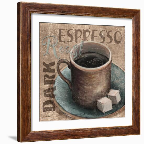 Blue Specialty Coffee II-Todd Williams-Framed Art Print