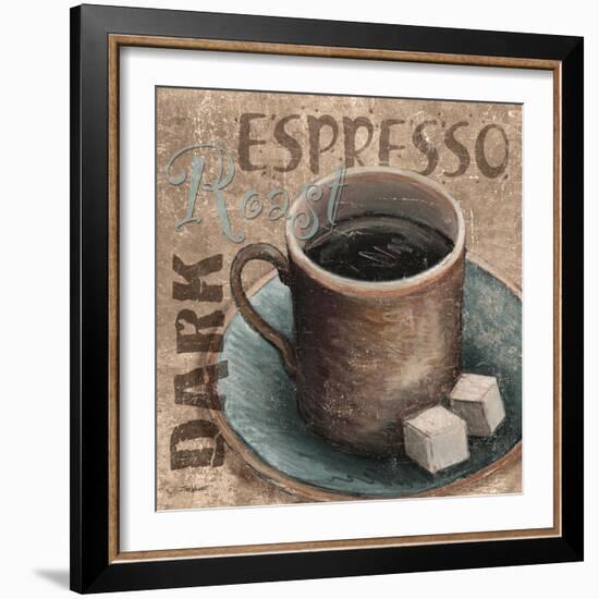 Blue Specialty Coffee II-Todd Williams-Framed Art Print