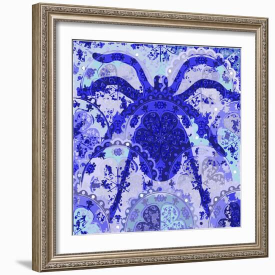 Blue Spider-Teofilo Olivieri-Framed Giclee Print