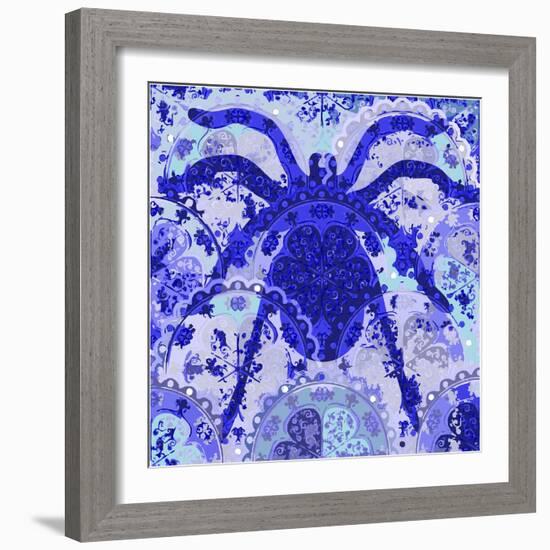 Blue Spider-Teofilo Olivieri-Framed Giclee Print